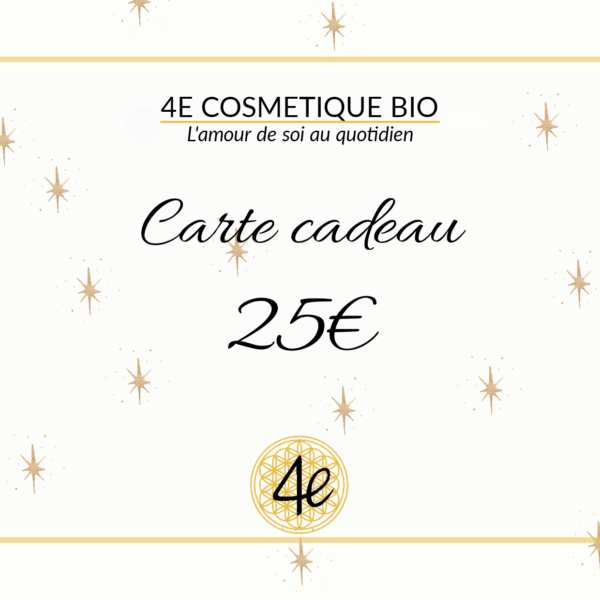 Carte cadeau 25€